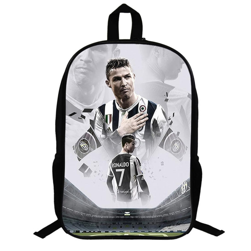C Ronaldo Children Backpack Daypack Schoolbag Teen Boys School Book bag