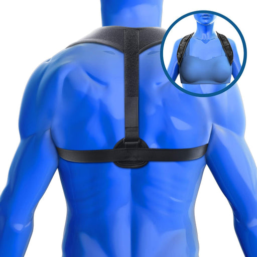 Posture Corrector For Men And Women (Universal Size) Adjustable Upper Back Brace For Clavicle Support Relieve Neck, Shoulder & Back Pain Shoulder, Spine Support & Physical Therapy