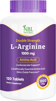 NBL Natural Creatine Monohydrate Powder, Unflavored 400g, Pure Micronized Muscle Recovery + Builder for Men & Women Workout Supplements, 80 Servings - L-Arginine 1,000 mg