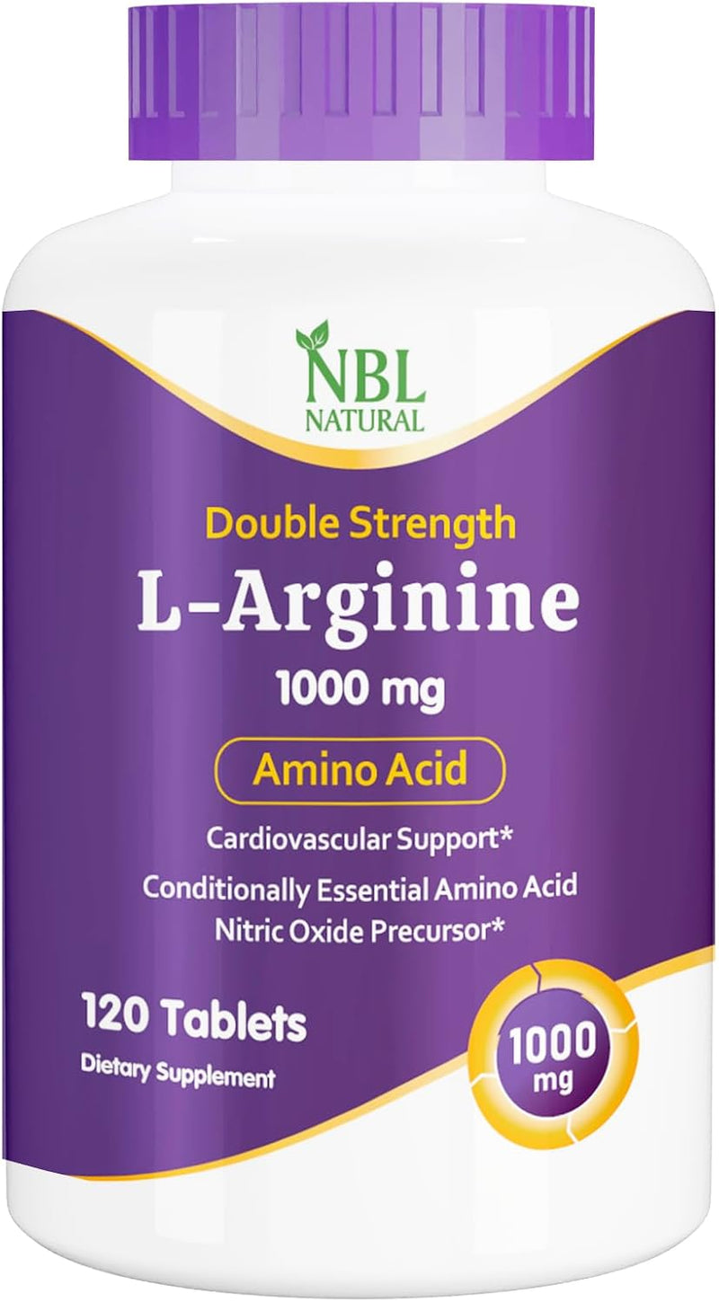 NBL Natural Creatine Monohydrate Powder, Unflavored 400g, Pure Micronized Muscle Recovery + Builder for Men & Women Workout Supplements, 80 Servings - L-Arginine 1,000 mg