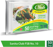 Sanita Club Napco Food Storage Bag No:10 50's