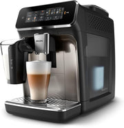 Philips 5400 Series Fully Automatic Espresso Machine - 1500W,12 Beverages, LatteGo Milk Solution, TFT Display - EP5447/90 - 6 Hot & Cold Beverages
