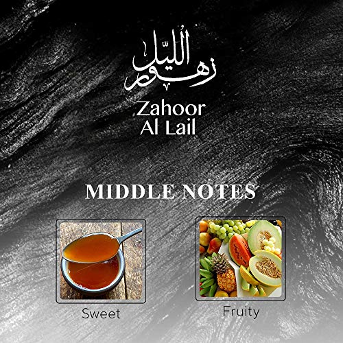 Arabiyat Zahoor Al Lail Perfume Gift Set For Unisex, Eau De Parfum, 100 ml + Deodorant, 200