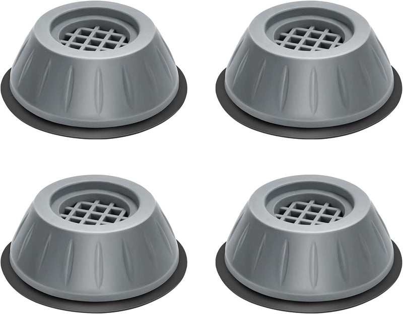 SAKIDOO 4PCS Shock and Noise Cancelling Washing Machine Support,Washer And Dryer Anti-Vibration Pads, Protects Laundry Room Floor,Washing Machine Foot Pads for All Washing Machine