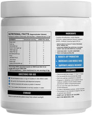 Wellcore - Pure Micronised Creatine Monohydrate Powder(307 G,83 Servings)Fruit FusionRapid AbsorptionEnhanced Muscle Strength & PowerFast RecoveryIncreased Muscle Mass