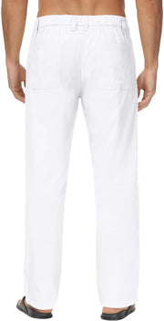 mens M09 Casual Pants - White