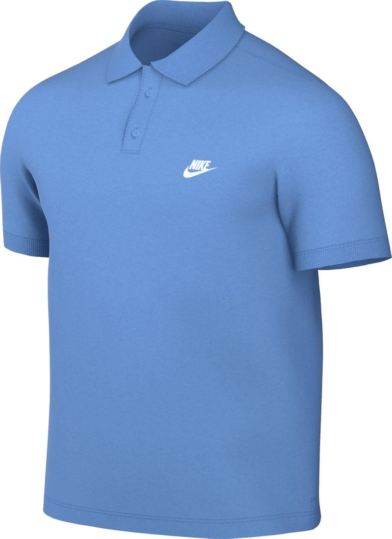 Men Nike Club Kurzarm-poloshirt für Herren Short sleeve polo shirt - UNIVERSITYBLUE(WHITE)