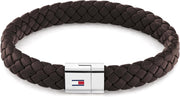 ROUND BRAIDED BRACELET MENS LEATHER BRACELET - 2790330