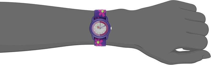 Timex Girls Time Machines Analog Elastic Fabric Strap Watch