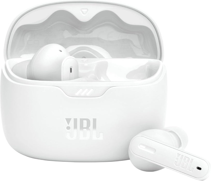 JBL Tune Beam Earphones, Bluetooth and Wireless, Water Resistant and Noise Cancelling with up to 48 Hours Battery Life, Blue - ‎ JBLTBEAMBLU