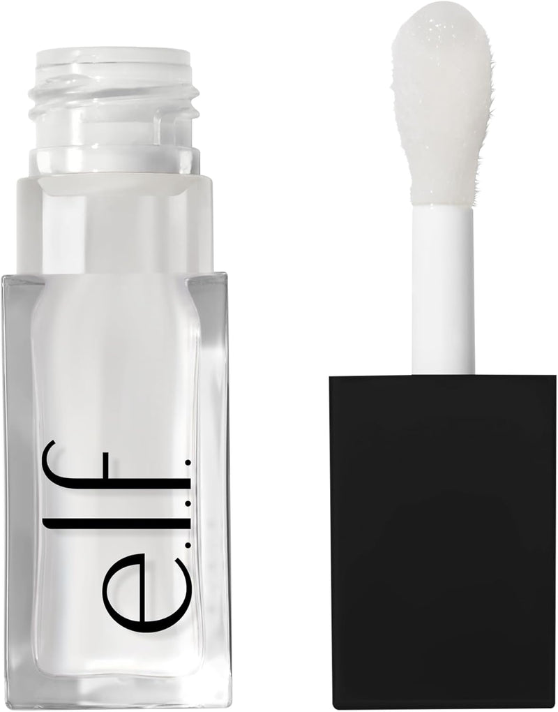 Glow Reviver Lip Oil, Nourishing, Tinted Lip Oil for a High Gloss Finish, Enriched with Jojoba Oil, Vegan & Cruelty Free, Jam Session - Clear Crystal 7.6 ml (1er Pack)