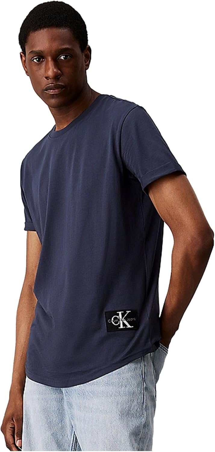 Calvin Klein Jeans Men Badge Turn Up Shirt (pack of 1)