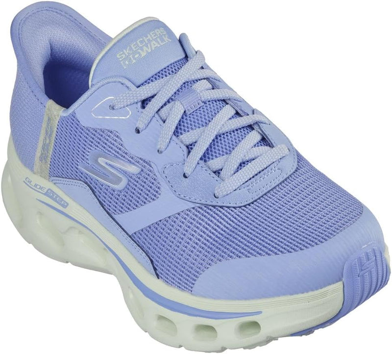 Go Walk Glide Step 2.0 Belah Hands Free Slip-ins womens Sneaker - BLU LIME