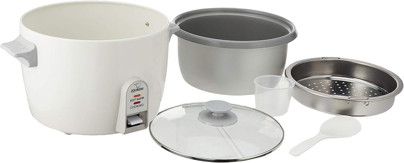Zojirushi Electronic Rice cooker & Steamer-White, NH-SQ 1.8L