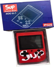AWH INJOY SUP Game Box - 400 Retro Games in 1 Mini Game Console Can Connect to TV red