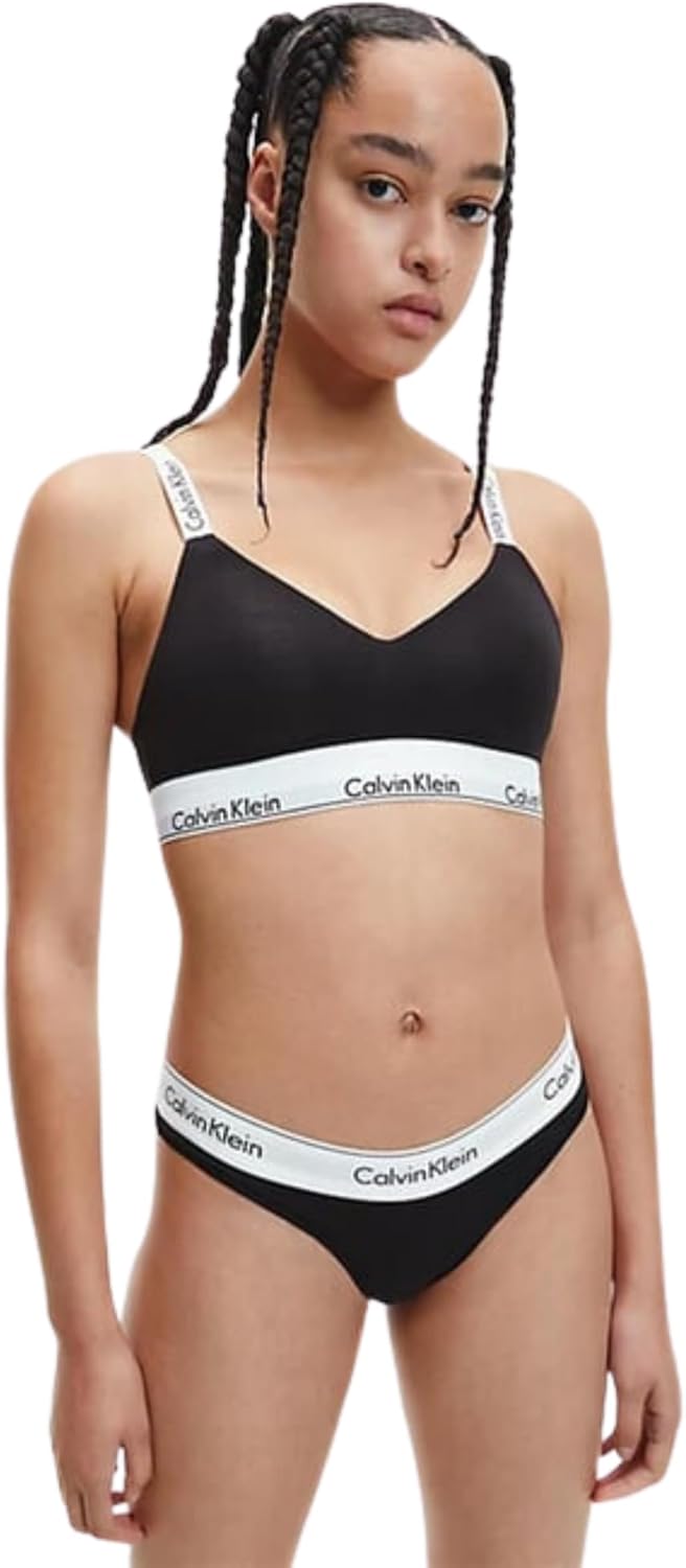 Women Lght Lined Bralette (Avg) 000qf7059e bralette (pack of 1) - BLACK