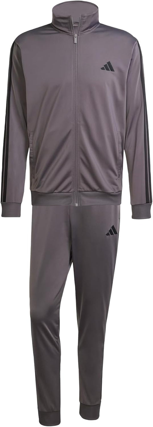 Mens Sportswear Basic 3-Stripes Tricot Track Suit Suits - Grey