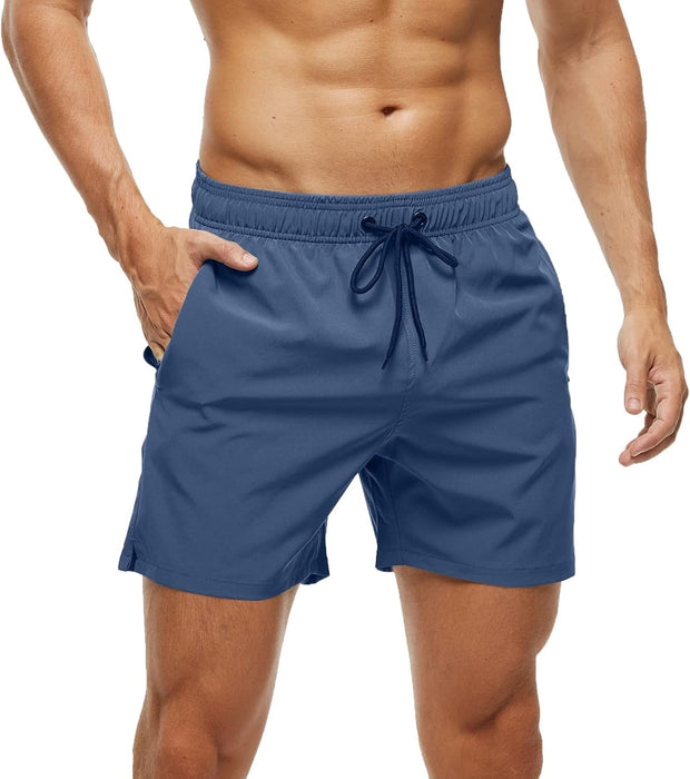 Mens Swimming Trunks Swim Shorts Gym Athletic Workout Running Sports Golf Lounge Clothes Casual Summer Beach