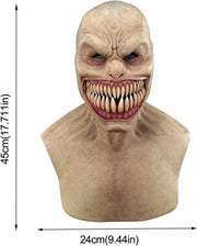 Halloween Vampire Monster Mask, Realistic Latex Costume Cosplay Party Props for Adults, Unisex