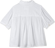 Womens Fashion Shirt U-0355-4701 Button Down Shirt (pack of 1) - White