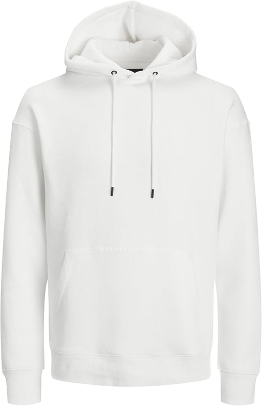 mens JJESTAR BASIC SWEAT HOOD NOOS Sweatshirt (pack of 1) - Cloud Dancer