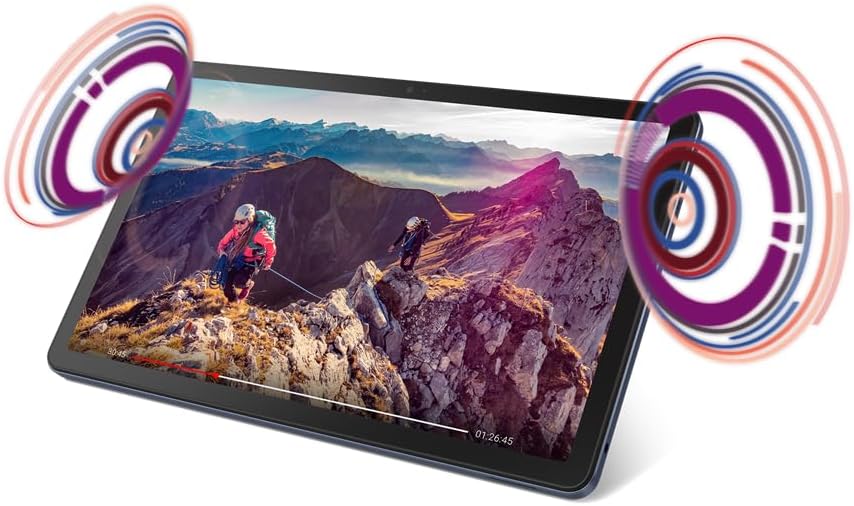 Lenovo Tab M10 5G with Voice Call, 10.6" 2K (2000x1200) IPS 400nits Anti-fingerprint 90Hz Touch display, Snapdragon 695 processor(2.2Ghz), 6GB RAM, 128GB Storage, Android 13, Abyss Blue - [ZACT0000AE]