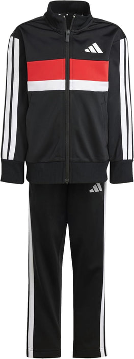 adidas Unisex Kids Seasonal Essentials Tiberio 3 Stripes Tricot Tracksuit TRACKSUIT
