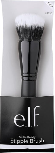 e.l.f. Domed Stipple Brush, Makeup Brush For Blending Product Into Skin, Creates A Soft Focus Effect, Made With Synthetic Bristles