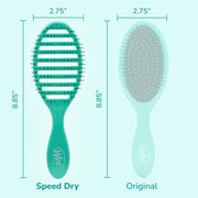 Wet Brush Speed Dry Hair Brush - Color Wash, Watermark - Vented Design and Ultra Soft HeatFlex Bristles Are Blow Dry Safe With Ergonomic Handle Manages Tangle and Uncontrollable Hair - Pain-Free