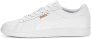 Smash V2 Low-Top mens Sneakers - White-Gold