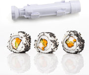 HOMEPRO Better Value for Better Living Sushi Making Kit Quick Sushi Maker Machine Sushi Maker Roller Roll Rice Food Grade Material Ideal Beginners (Pack of 1 - White)
