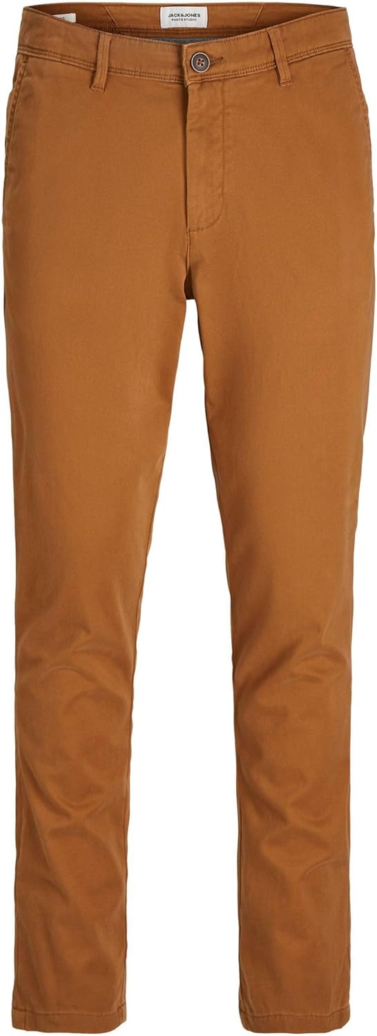 mens Jjimarco Jjbowie SA Slim Fit Pants Chinos (pack of 1) - Rubber