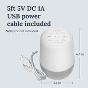 Marpac Yogasleep Duet White Noise Machine with Night Light & Wireless Speaker Sound Machine for Travel, Office Privacy, Sleep Therapy for Adults & Baby