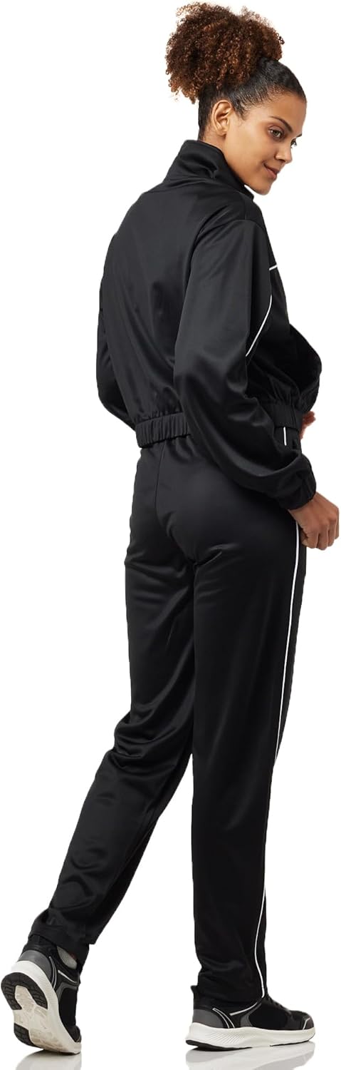 Justine Piping Tracksuit 2Pc Tracksuit For Women'S Black S
