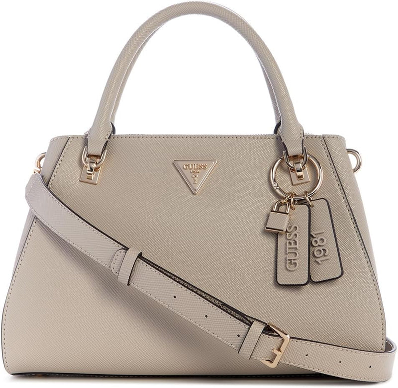 Womens Noelle Luxury Satchel Handbag - Tau
