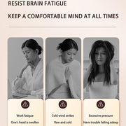 Electric Head & Eye Massager with Heat, Portable Electric Head & Eye Relaxation,Airbags, and Kneading - Portable Scalp Relief for Everyone