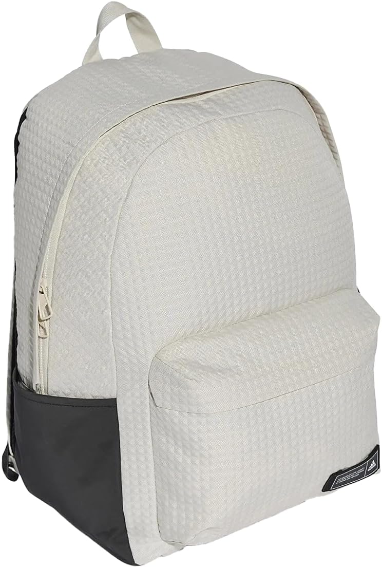 adidas Classic Seasonal Unisex adult Backpack,Beige,One Size