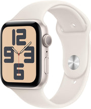 Apple Watch SE (2nd Gen) GPS 40mm Smartwatch with Starlight Aluminium Case with Starlight Sport Band - S/M. Fitness and Sleep Trackers, Crash Detection, Heart Rate Monitor, Retina Display