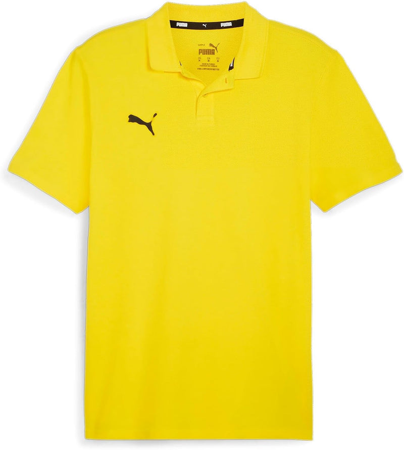 Unisex Teamgoal Casuals Polo Polo - Faster Yellow-puma Black