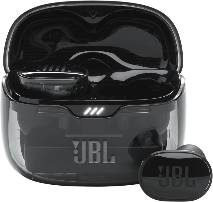 JBL Tune Buds True Wireless Noise Cancellling Earbuds, Pure Bass Sound, Bluetooth 5.3, LE Audio Support, Smart Ambient, 4-Mic Technology, 48H Battery, Water and Dust Resistant - White, JBLTBUDSWHT