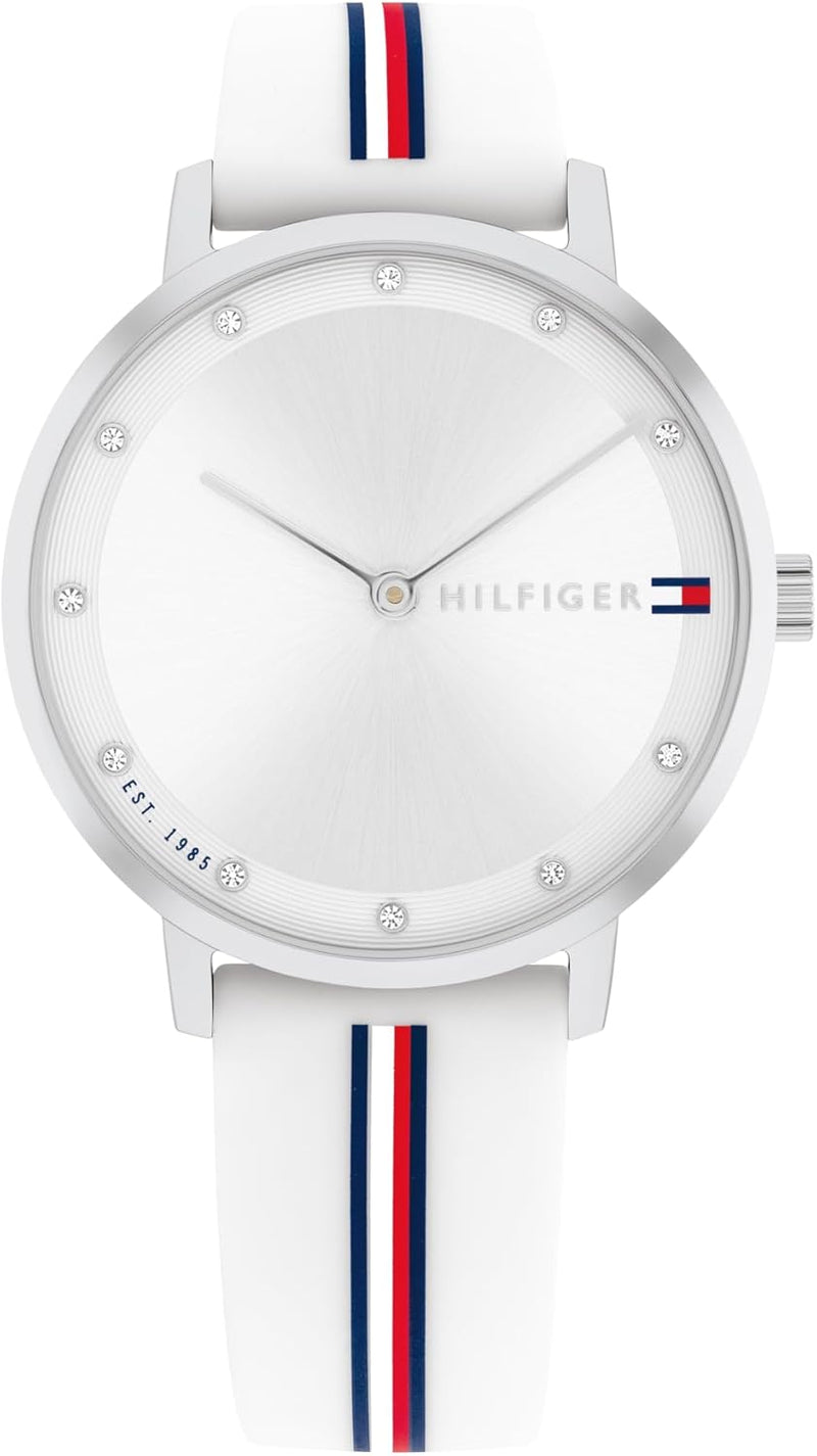 Women's Blue Dial Stainless - White / Silver White