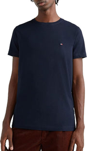 Tommy Hilfiger Men's Core Stretch Slim C-neck Tee Mw0mw27539 Short Sleeve T-Shirts (pack of 1)
