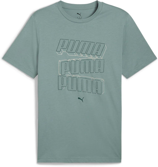 Mens ESS Logo Lab Hog Tee Tees (pack of 1) - Green Moon