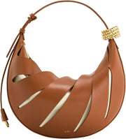 Women's Jana Hollow Out Shoulder Bag - Brown