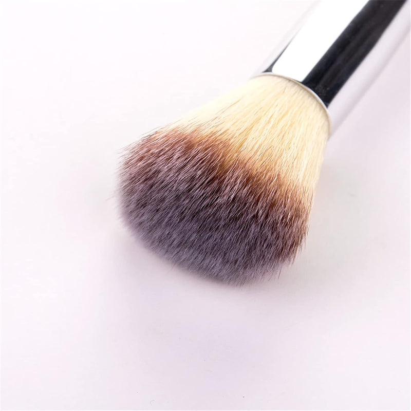 Arabest Double Ended Makeup Brushes, Rounded Taperd Flawless Brush Foundation Brush Concealer Brush, Makeup Brush Dual Ended for Liquid Cream Powder Blending Buffing Concealer