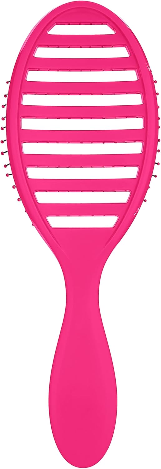 Wet Brush Speed Dry Hair Brush - Color Wash, Watermark - Vented Design and Ultra Soft HeatFlex Bristles Are Blow Dry Safe With Ergonomic Handle Manages Tangle and Uncontrollable Hair - Pain-Free
