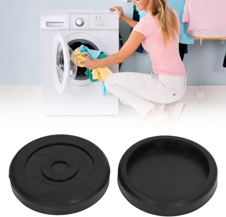 4 Pcs Washing Machine Foot Pad, Washer Anti Vibration Pads Antislip Rubber Washing Machine Feet Mats for Washer Dryer