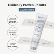 Retinol Flat Iron Eye Roller - 25ml Firming & Lifting Retinol 0.1% / Bakuchiol
