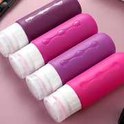 Gemice Bottles for Toiletries Tsa Approved Travel Size Containers BPA Free Leak Proof Refillable Liquid Travel Accessories for Cometic Shampoo and Lotion Soap