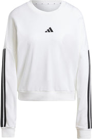 Women's Essentials 3-stripes French Terry Sweatshirt Sweatshirt (pack of 1) - White